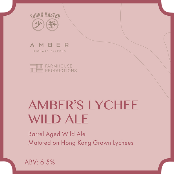 Amber's Lychee Wild Ale 750ml Bottle