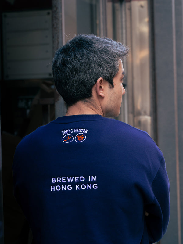 YM Navy Crew Neck