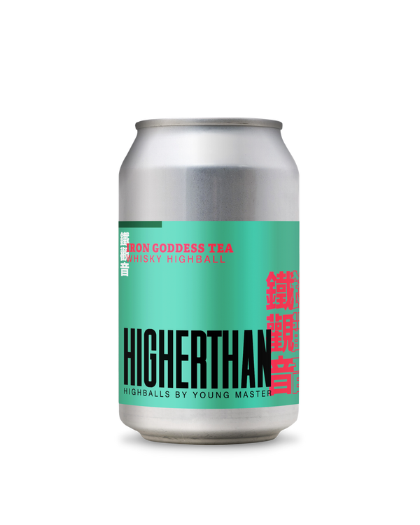 HIGHERTHAN Iron Goddess Tea Whiskey Highball 330mL Can Pack
