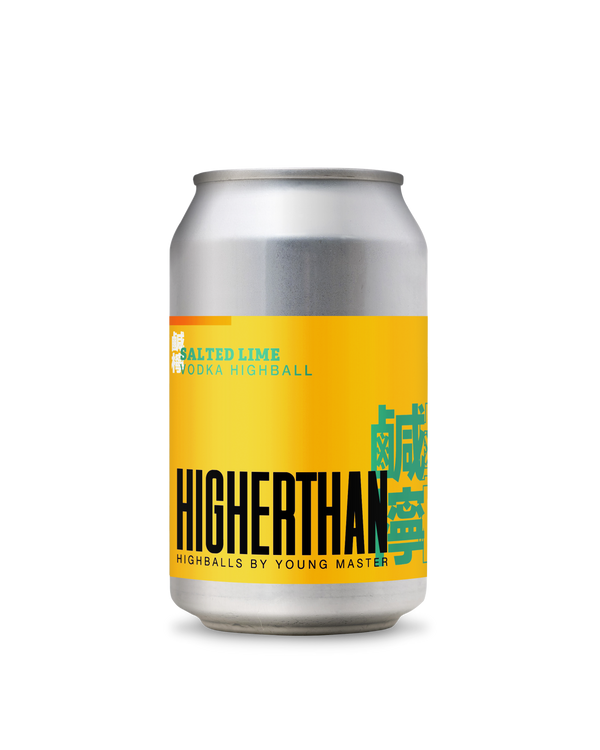 HIGHERTHAN Salted Lime Highball 330mL Can Pack