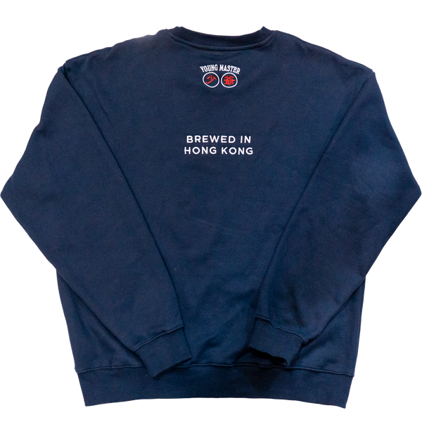 YM Navy Crew Neck