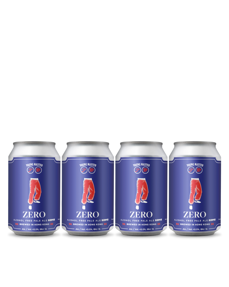 Young Master Brewery 少爺啤 Zero AlcoholFree Pale Ale 330mL Pack