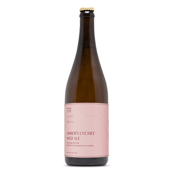 Amber's Lychee Wild Ale 750ml Bottle