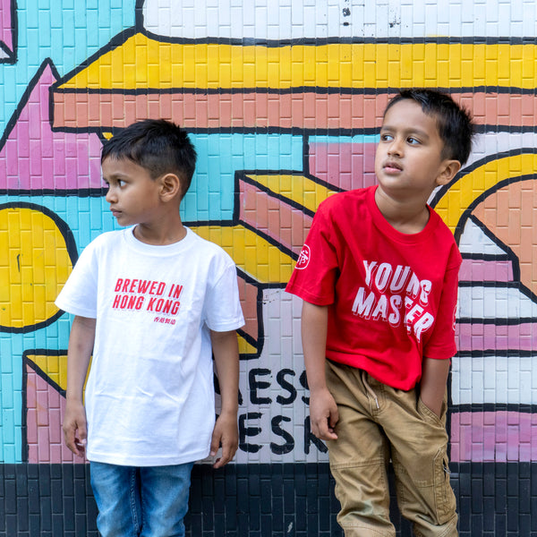 Young Master Red Tee - Youth - Young Master Brewery