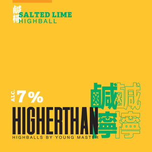 HIGHERTHAN Salted Lime 330mL Can Pack