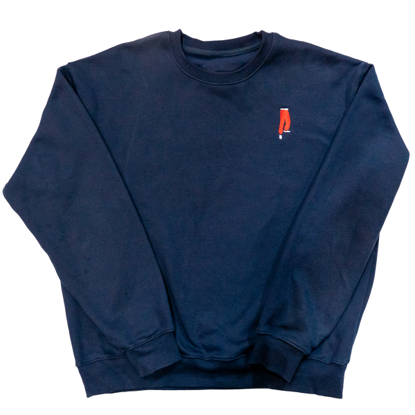 YM Navy Crew Neck