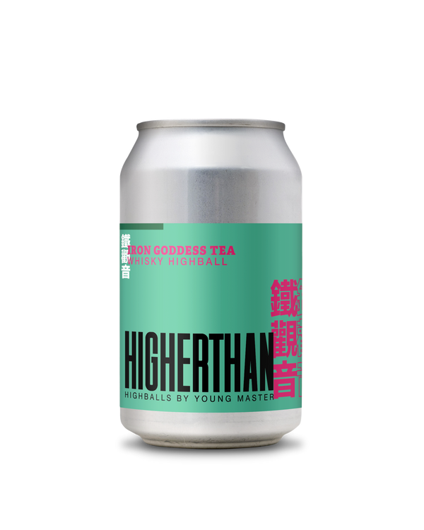 HIGHERTHAN Iron Goddess Tea Whiskey Highball 330mL Can Pack
