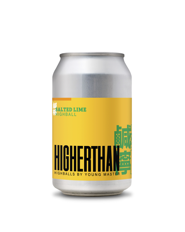 HIGHERTHAN Salted Lime Highball 330mL Can Pack