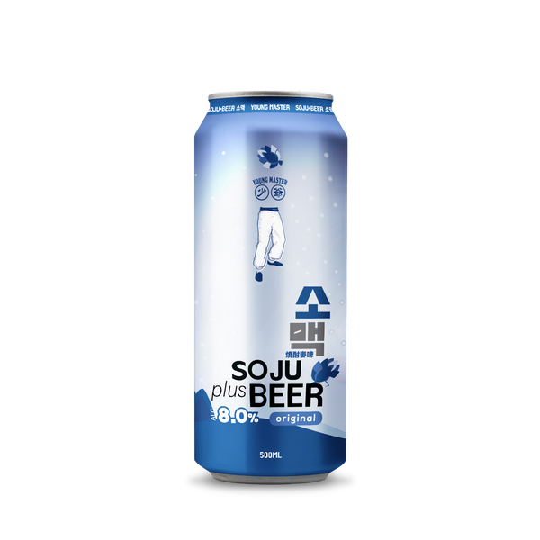 Soju+Beer Original 500mL Can Pack
