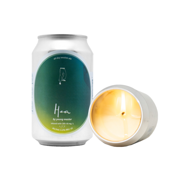 HEA x BeCandle Session Ale Candle 300g